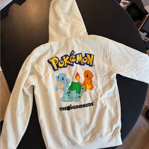 The Hundreds Kids Cream Pokémon Hoodie